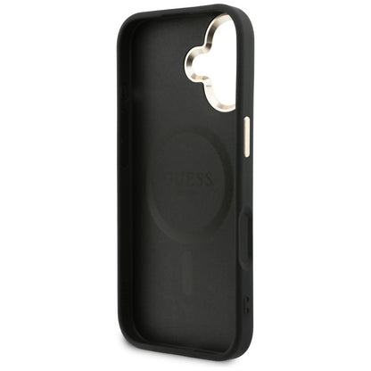 Guess Perforated 4G MagSafe case for iPhone 17 - black_6