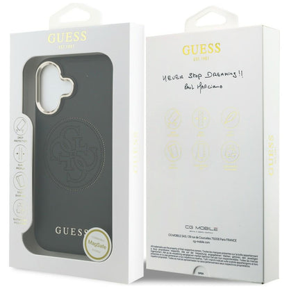 Guess Perforated 4G MagSafe case for iPhone 17 - black_7