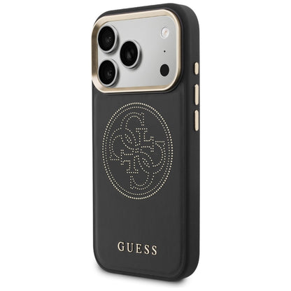 Guess Perforated 4G MagSafe case for iPhone 17 Pro - black_1