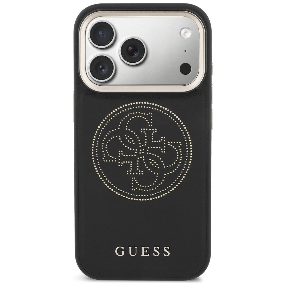 Guess Perforated 4G MagSafe case for iPhone 17 Pro - black_2