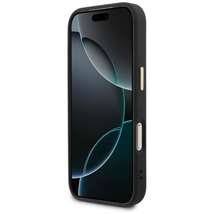 Guess Perforated 4G MagSafe case for iPhone 17 Pro Max - black_4