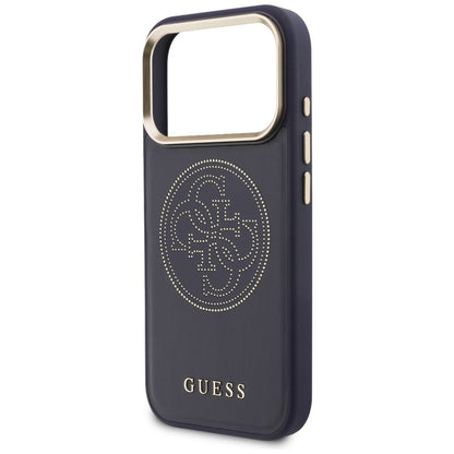 Guess Perforated 4G MagSafe case for iPhone 17 Pro Max - blue_5
