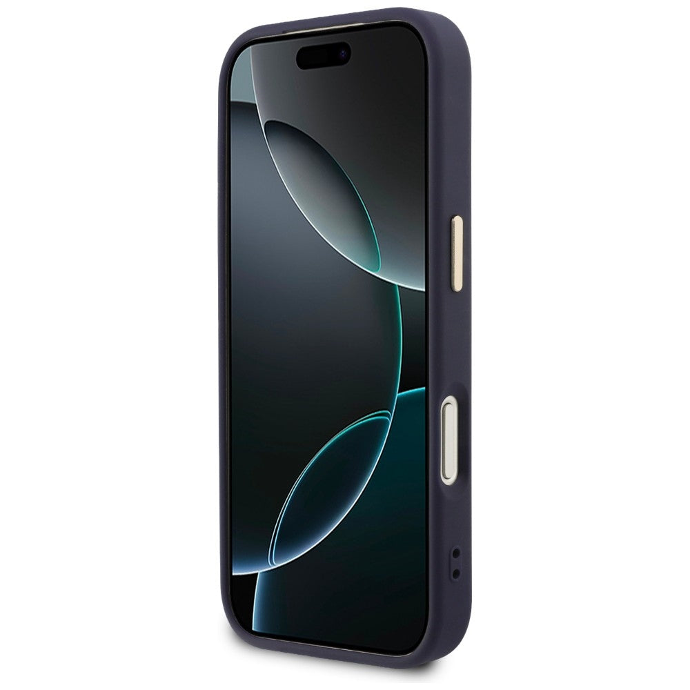 Guess Perforated 4G MagSafe case for iPhone 17 Pro - blue_4