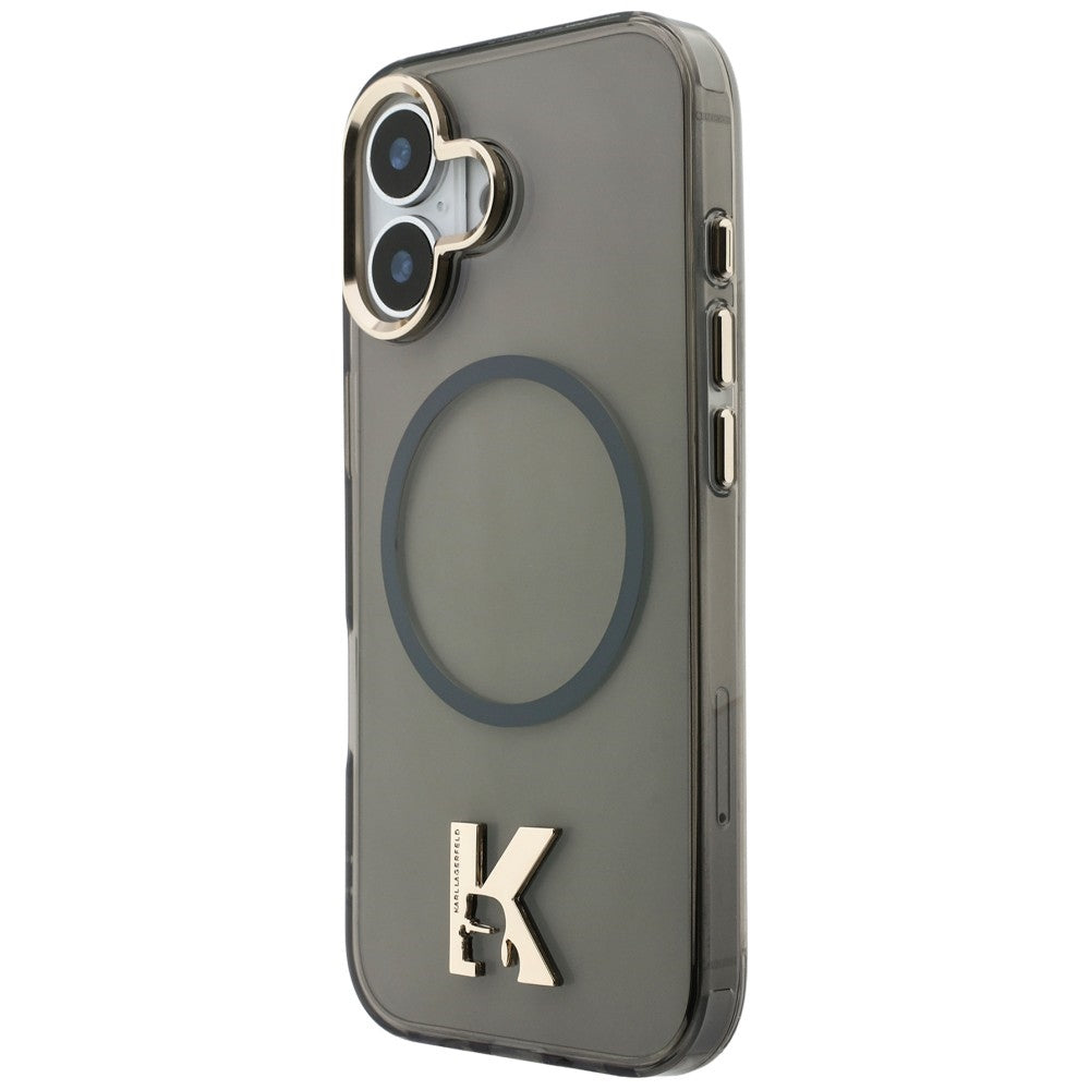 Karl Lagerfeld IML K Head Logo MagSafe Case for iPhone 17 - Black_1