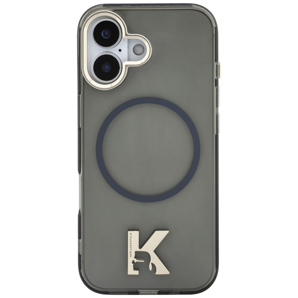 Karl Lagerfeld IML K Head Logo MagSafe Case for iPhone 17 - Black_2