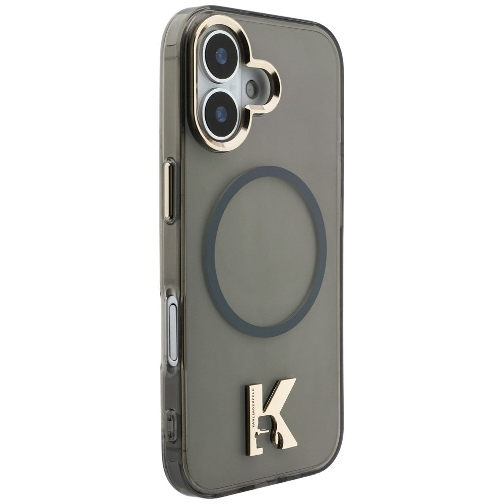Karl Lagerfeld IML K Head Logo MagSafe Case for iPhone 17 - Black_3