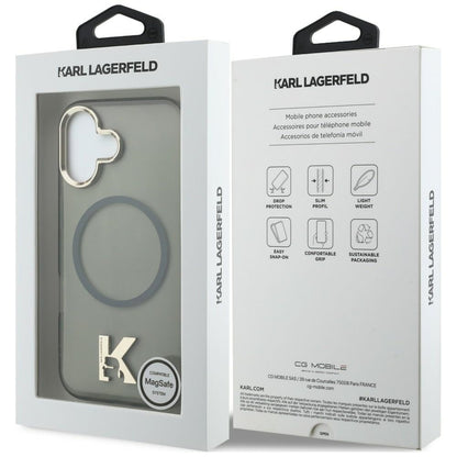 Karl Lagerfeld IML K Head Logo MagSafe Case for iPhone 17 - Black_7
