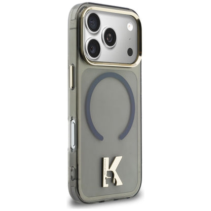 Karl Lagerfeld IML K Head Logo MagSafe Case for iPhone 17 Pro - Black_3