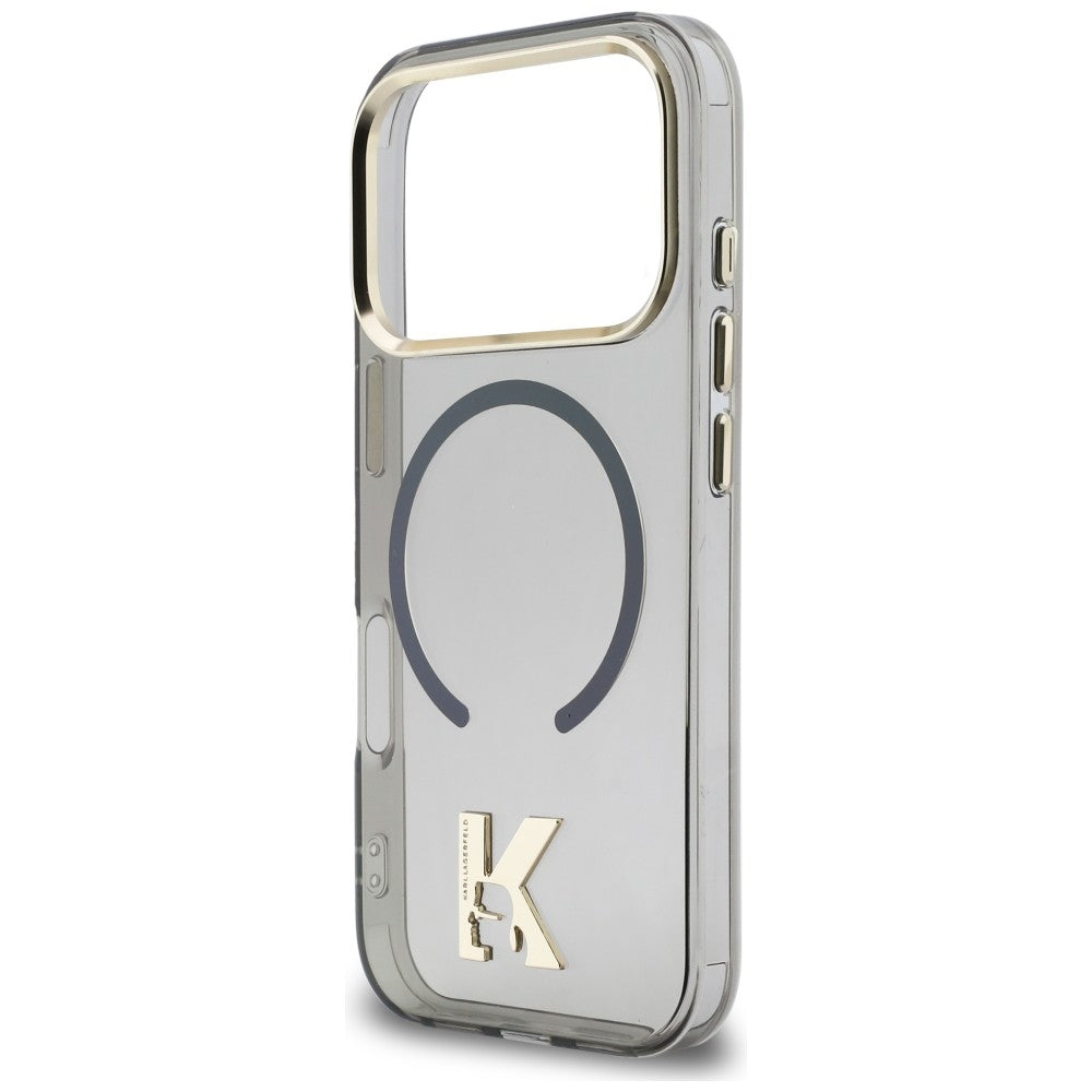 Karl Lagerfeld IML K Head Logo MagSafe Case for iPhone 17 Pro - Black_5
