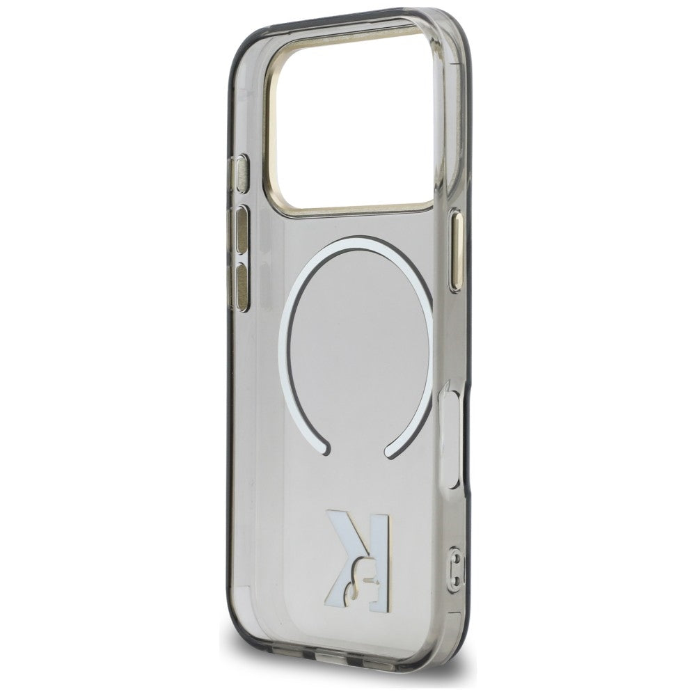 Karl Lagerfeld IML K Head Logo MagSafe Case for iPhone 17 Pro - Black_6
