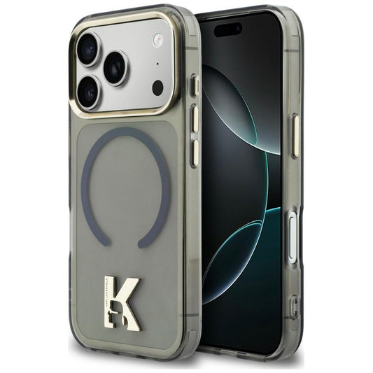 Karl Lagerfeld IML K Head Logo MagSafe Case for iPhone 17 Pro Max - Black_0