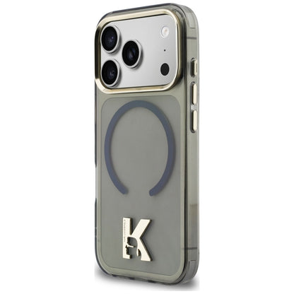 Karl Lagerfeld IML K Head Logo MagSafe Case for iPhone 17 Pro Max - Black_1