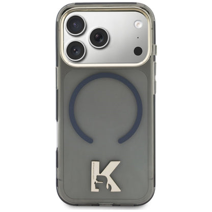 Karl Lagerfeld IML K Head Logo MagSafe Case for iPhone 17 Pro Max - Black_2