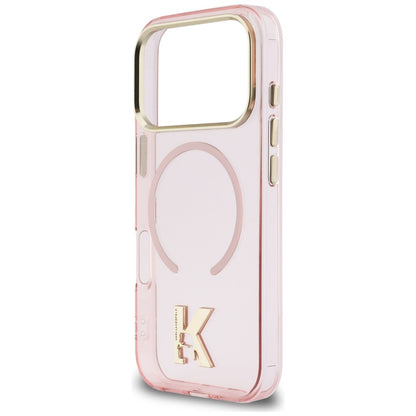 Karl Lagerfeld IML K Head Logo MagSafe Case for iPhone 17 Pro - Pink_5