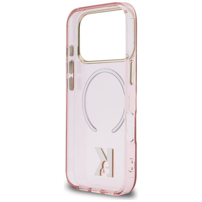 Karl Lagerfeld IML K Head Logo MagSafe Case for iPhone 17 Pro - Pink_6
