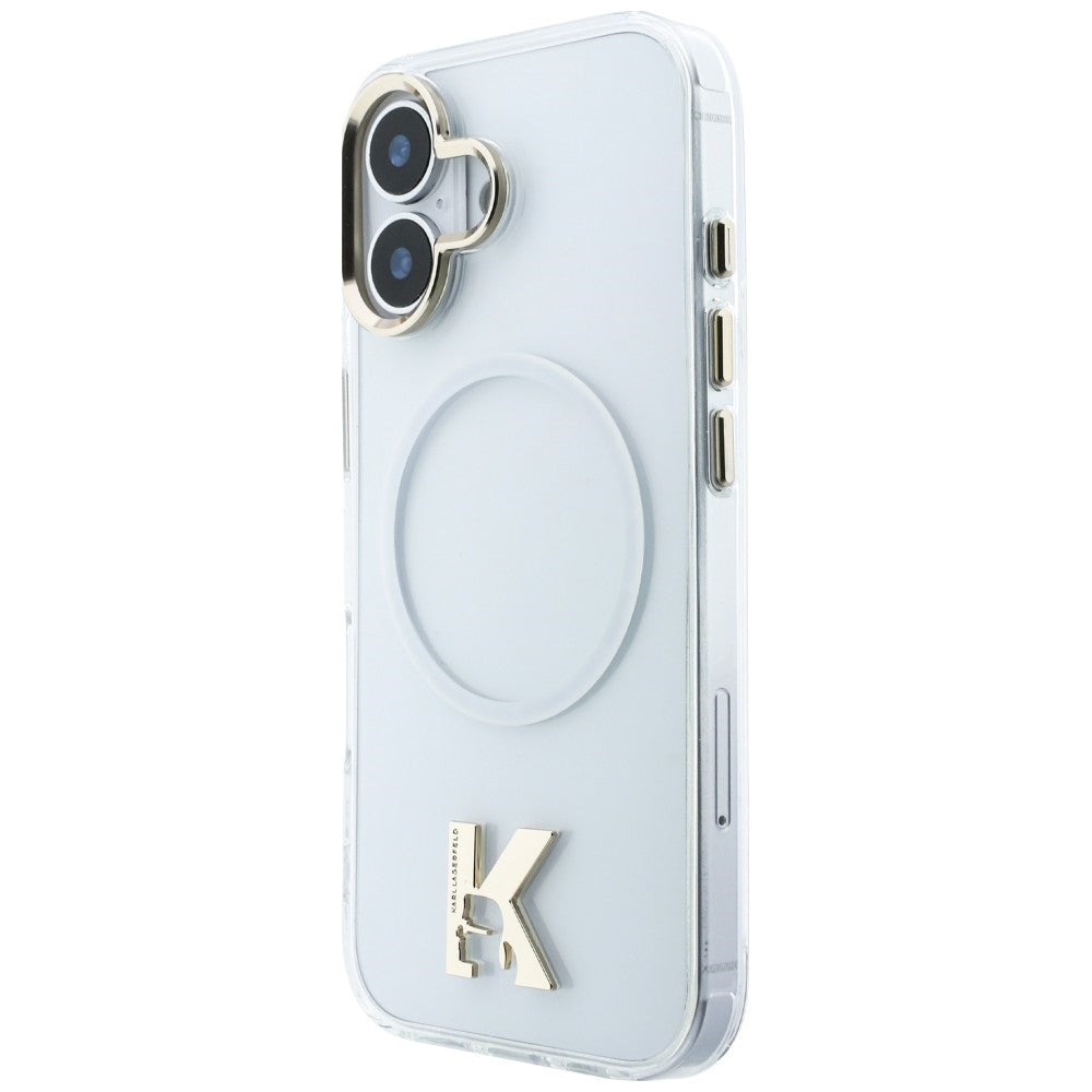 Karl Lagerfeld IML K Head Logo MagSafe Case for iPhone 17 - Clear_1