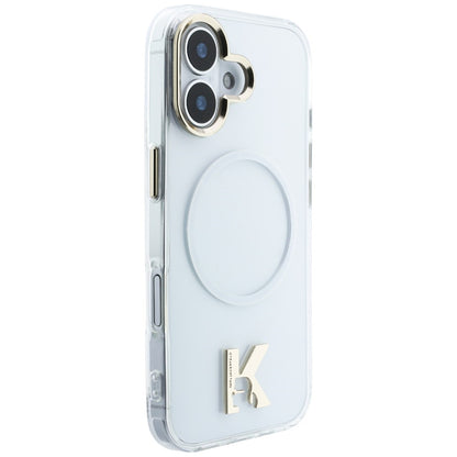 Karl Lagerfeld IML K Head Logo MagSafe Case for iPhone 17 - Clear_3