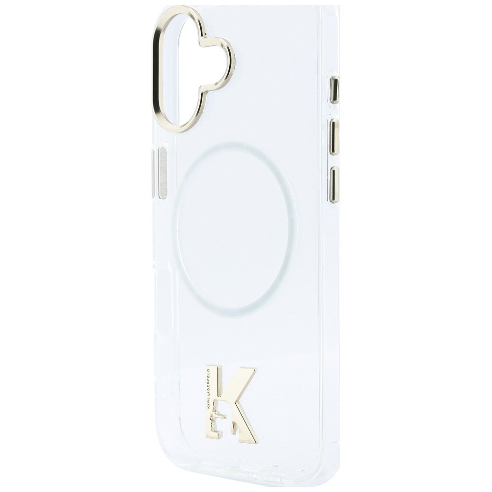 Karl Lagerfeld IML K Head Logo MagSafe Case for iPhone 17 - Clear_5