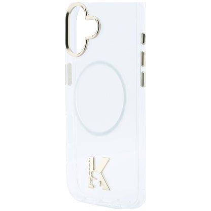 Karl Lagerfeld IML K Head Logo MagSafe Case for iPhone 17 - Clear_5