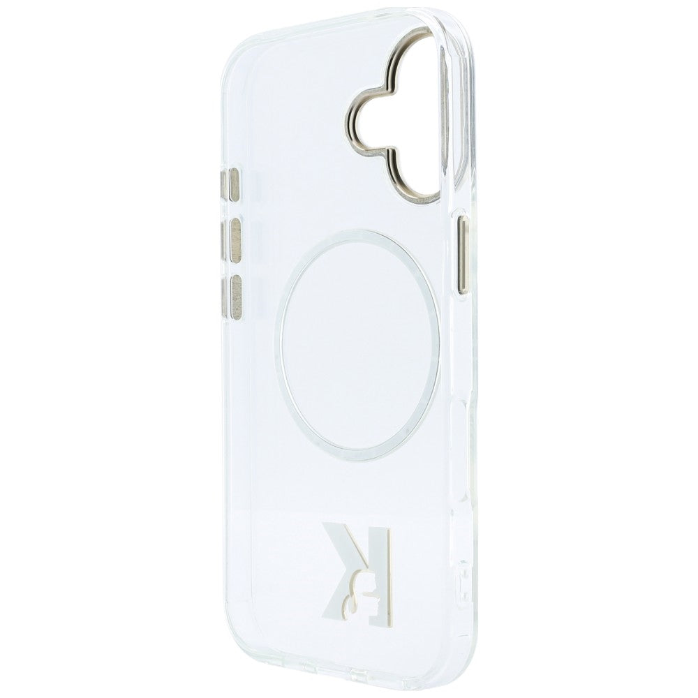 Karl Lagerfeld IML K Head Logo MagSafe Case for iPhone 17 - Clear_6