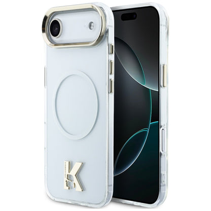 Karl Lagerfeld IML K Head Logo MagSafe Case for iPhone Air - Clear_0