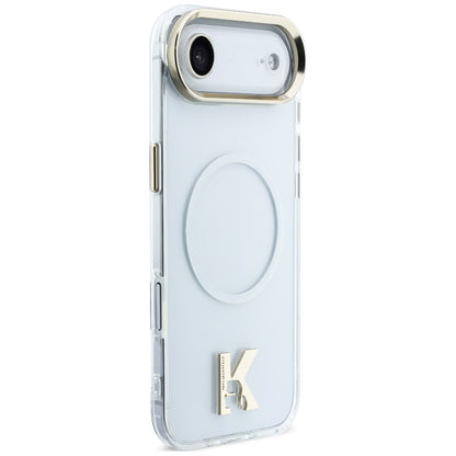 Karl Lagerfeld IML K Head Logo MagSafe Case for iPhone Air - Clear_3