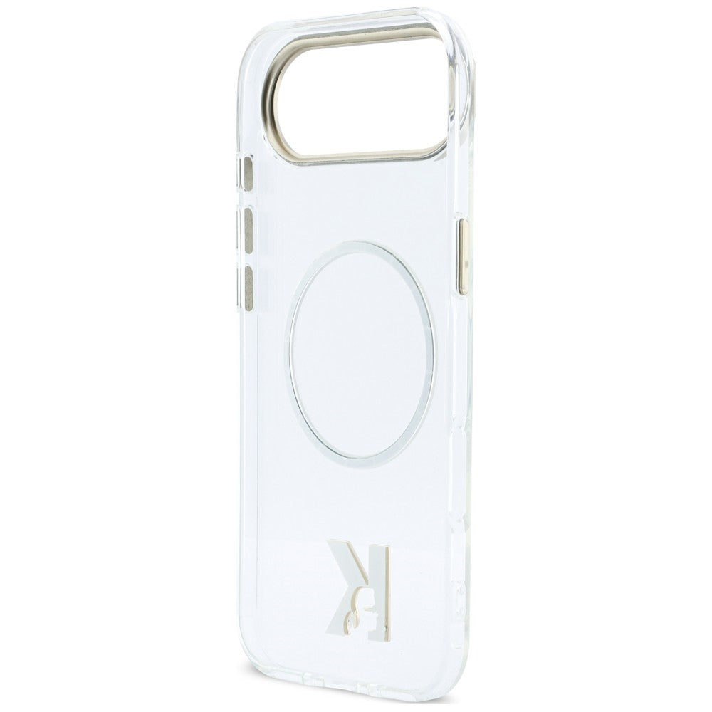 Karl Lagerfeld IML K Head Logo MagSafe Case for iPhone Air - Clear_6