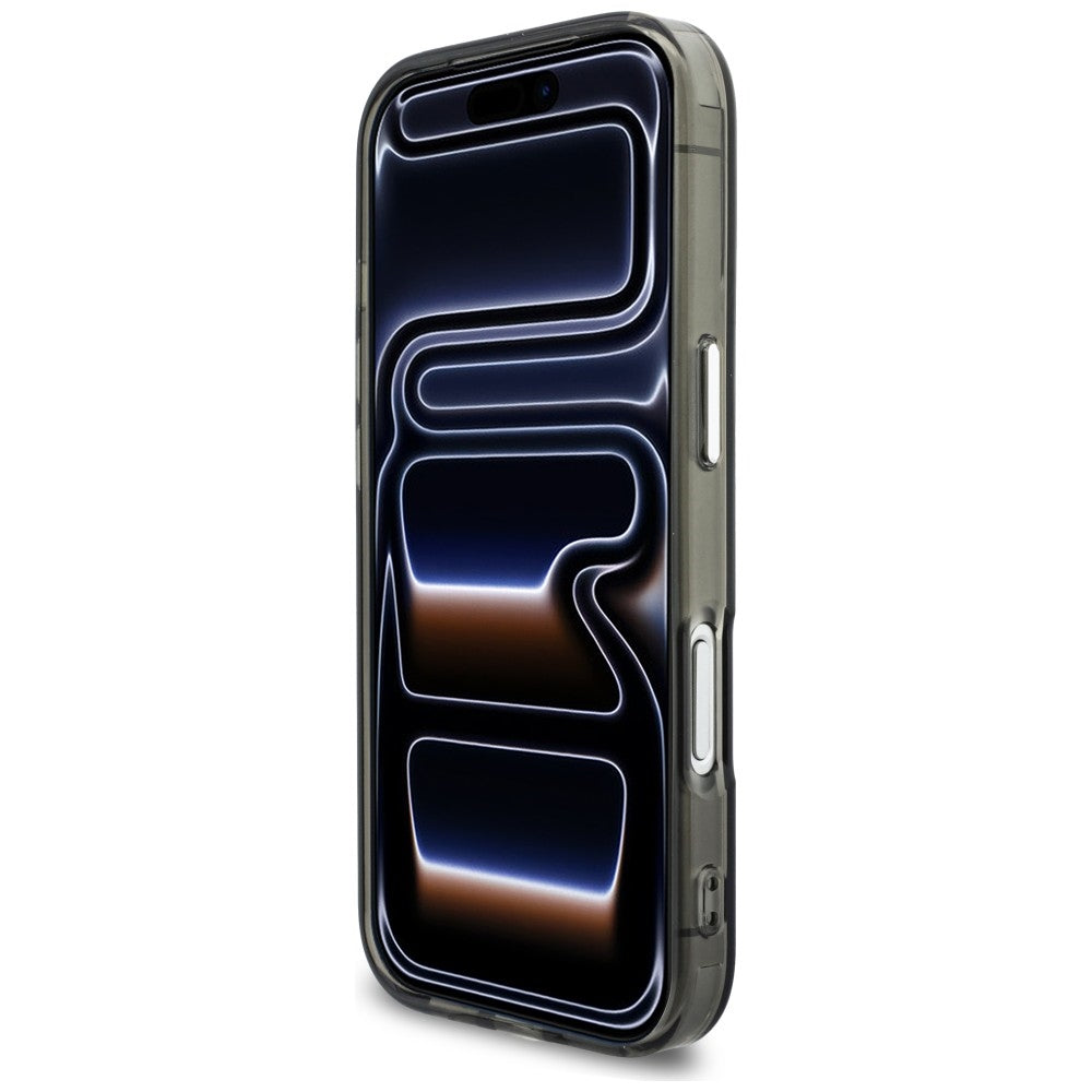 Karl Lagerfeld IML KL Script Logo MagSafe Case for iPhone 17 Pro Max - Black_4