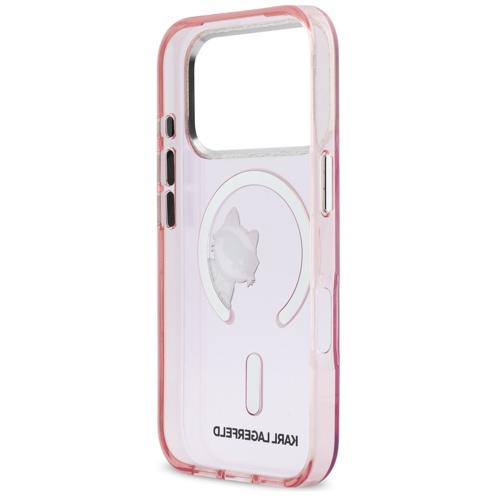 Karl Lagerfeld IML Peekaboo MagSafe Case for iPhone 17 Pro - Pink_6