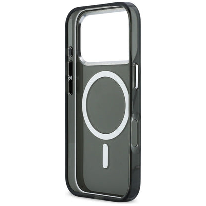 Karl Lagerfeld Karl &amp; Choupette Back MagSafe Case for iPhone 17 Pro - Black_6