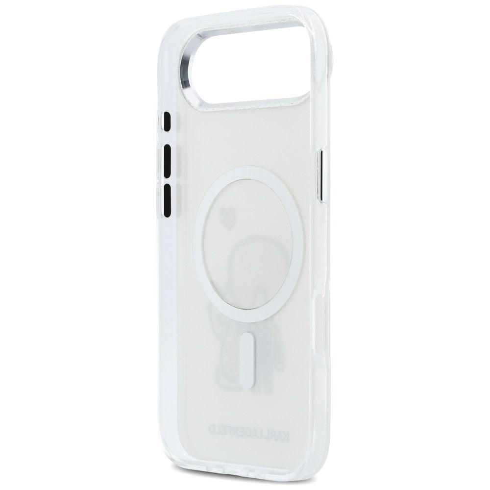 Karl Lagerfeld Karl &amp; Choupette Back MagSafe Case for iPhone Air - Clear_6