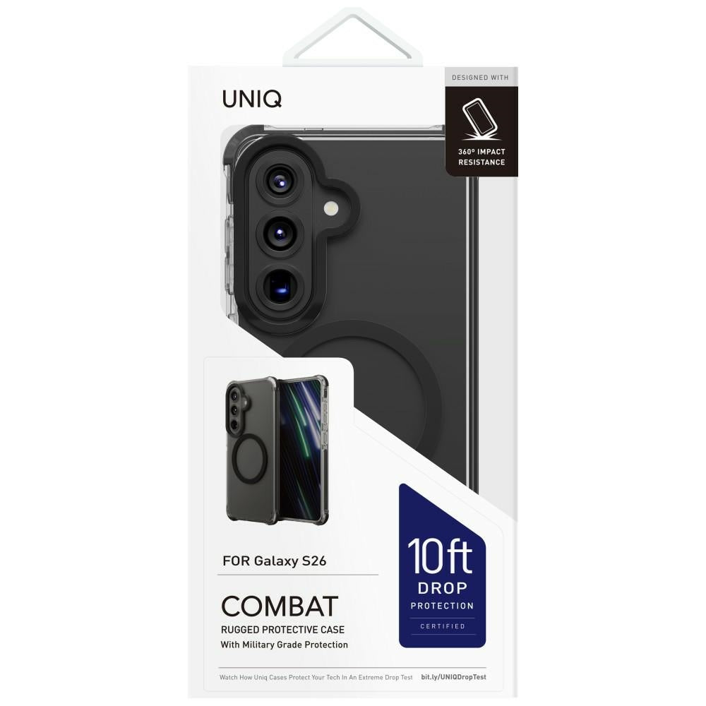 Uniq Combat Case for Samsung Galaxy S26 Magclick Charging - Black_2