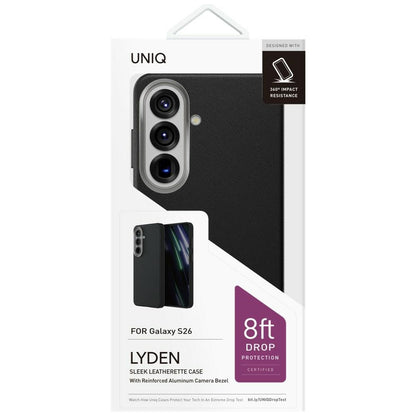 Uniq Lyden Samsung Galaxy S26 Magclick Charging Case - Black_2