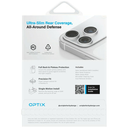 Uniq Optix Aeroshield+ Camera Module Protector for iPhone 17 Pro Max_7