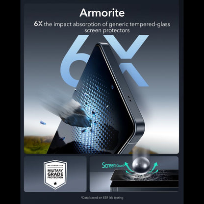 ESR UltraFit Armorite Privacy Tempered Glass for Samsung Galaxy S26 Ultra_5