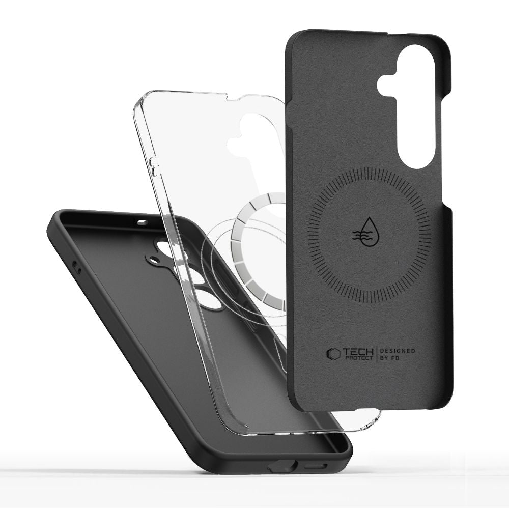 Tech-Protect Silicone MagSafe Case for Samsung Galaxy S26 - Black_2