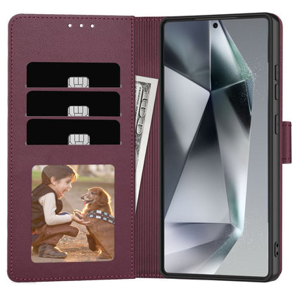 Tech-Protect Wallet Case for Samsung Galaxy S26 - Burgundy_1