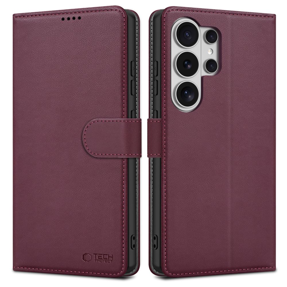 Tech-Protect Wallet Case for Samsung Galaxy S26 Ultra - Burgundy_0