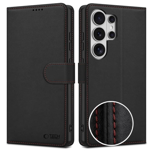 Tech-Protect Wallet Case for Samsung Galaxy S26 Ultra - Black and Red_0