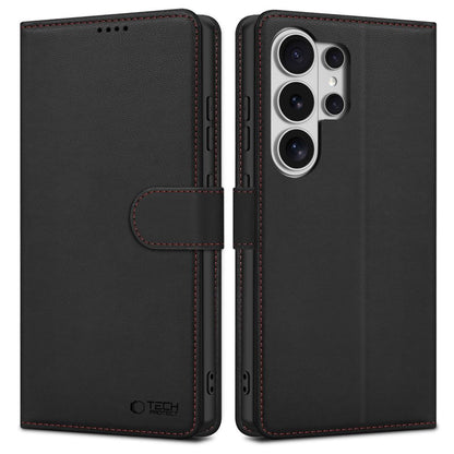 Tech-Protect Wallet Case for Samsung Galaxy S26 Ultra - Black and Red_8