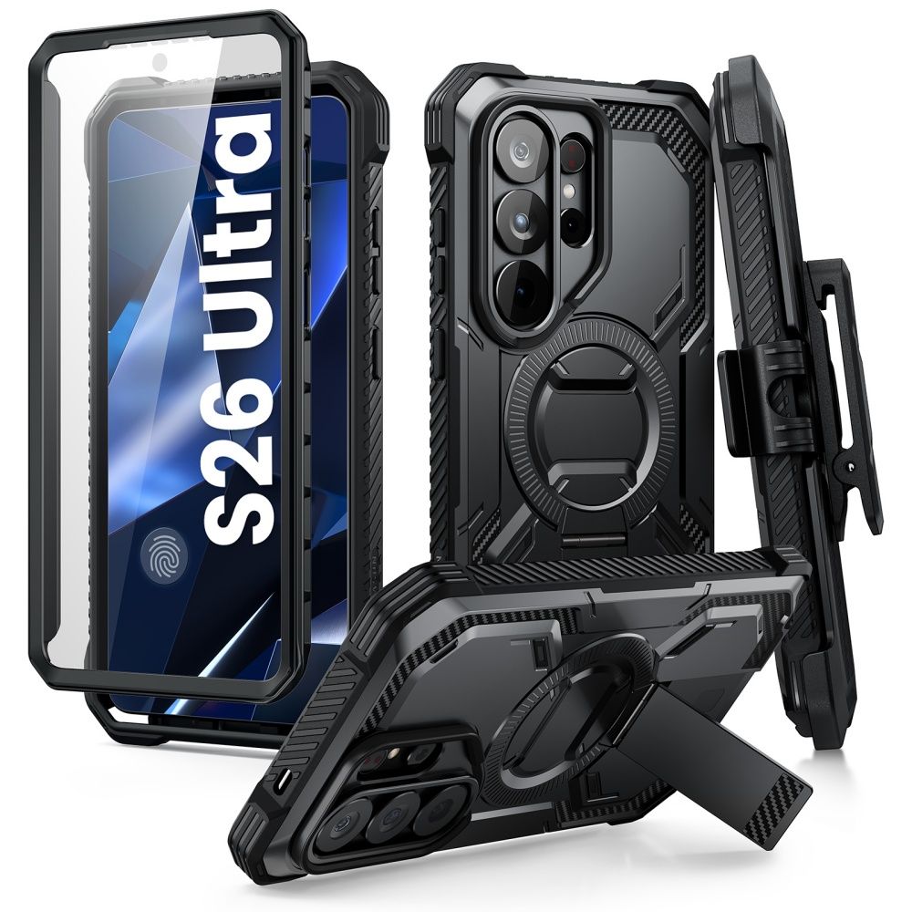 Supcase iBlason ArmorBox Clip Mag MagSafe Case for Samsung Galaxy S26 Ultra - Black_0