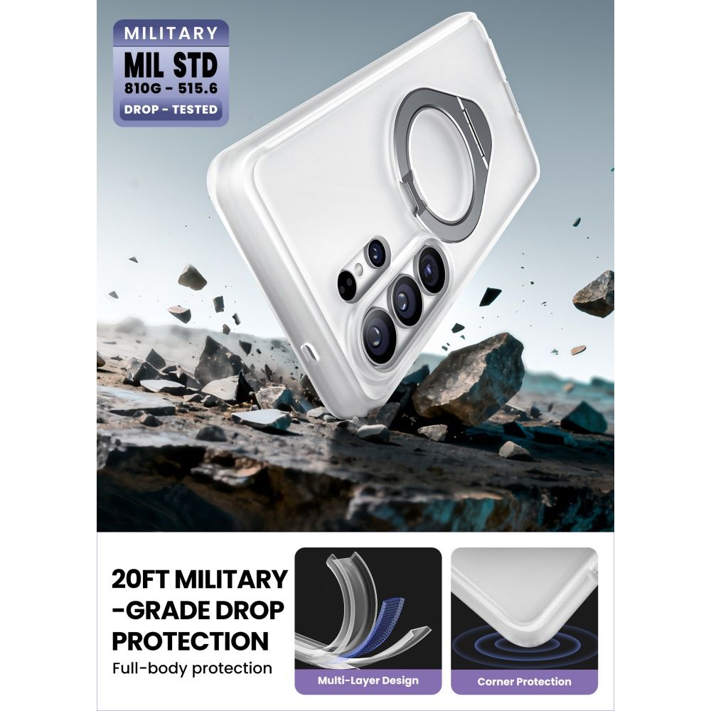 Supcase Cosmo Mag MagSafe Case for Samsung Galaxy S26 Ultra - White_6