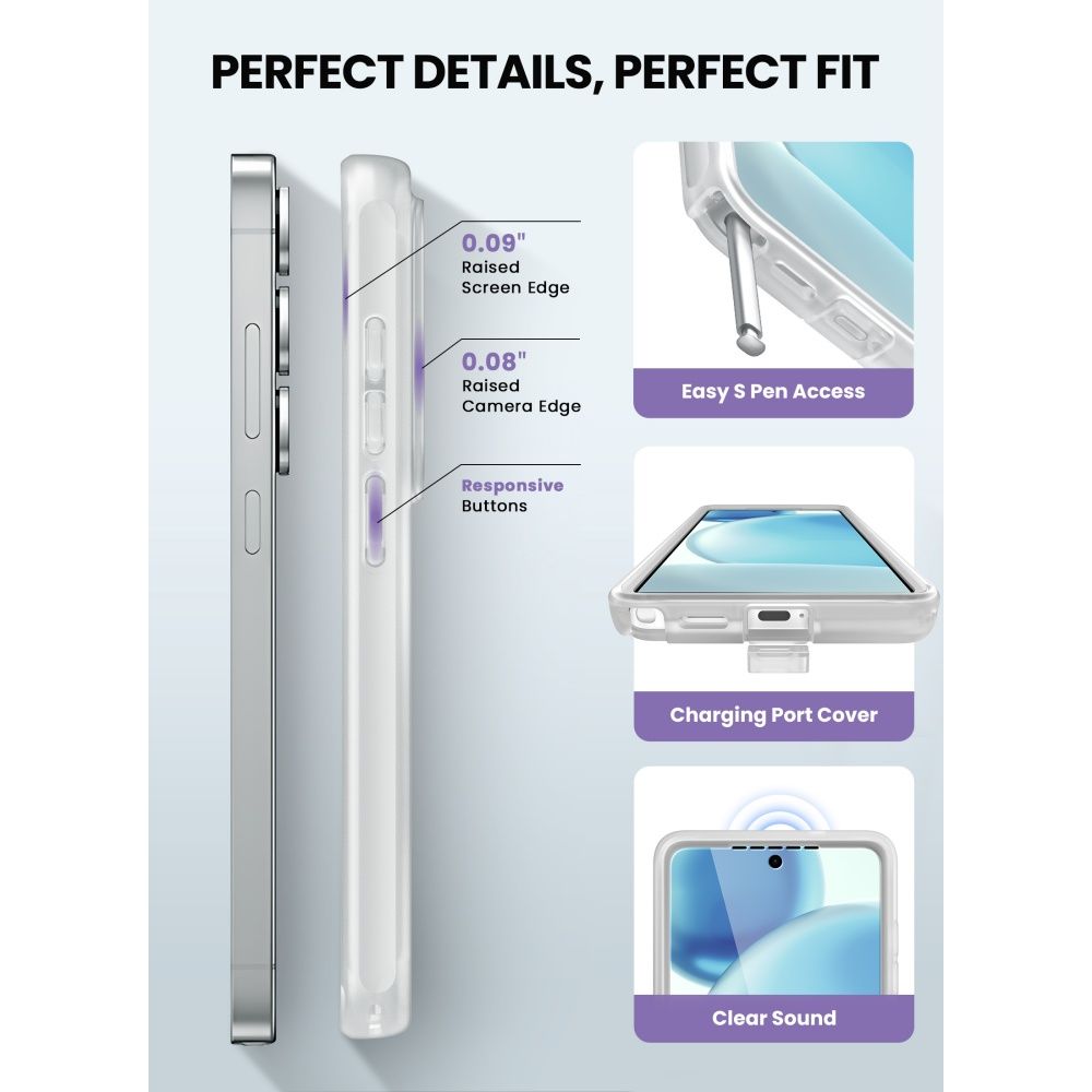 Supcase Cosmo Mag MagSafe Case for Samsung Galaxy S26 Ultra - White_8