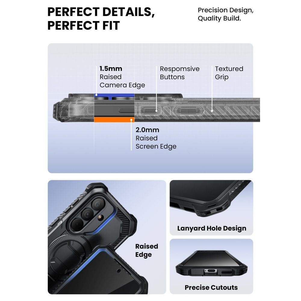 Supcase ArmorBox Mag MagSafe Case for Samsung Galaxy S26 - Black_8