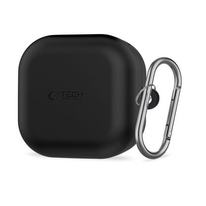 Tech-Protect Silicone Hook Case for Samsung Galaxy Buds 4 / 4 Pro - Black_0