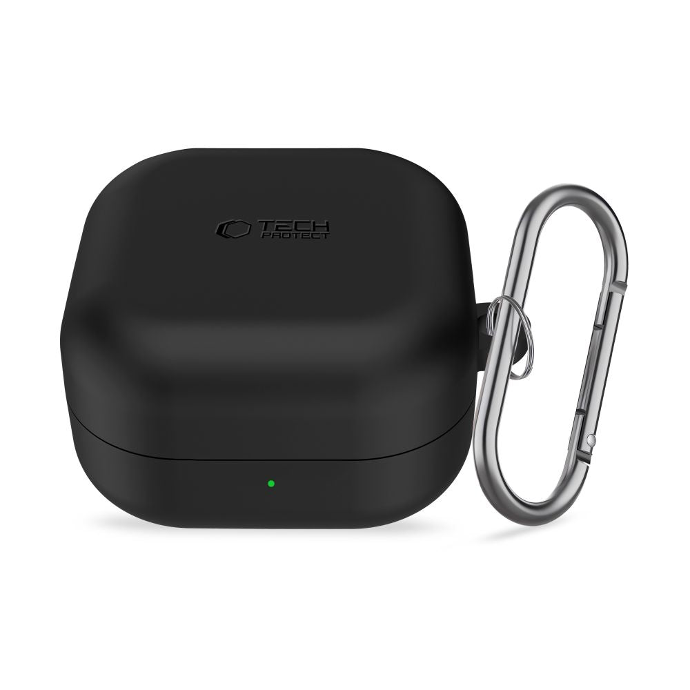 Tech-Protect Silicone Hook Case for Samsung Galaxy Buds 4 / 4 Pro - Black_2