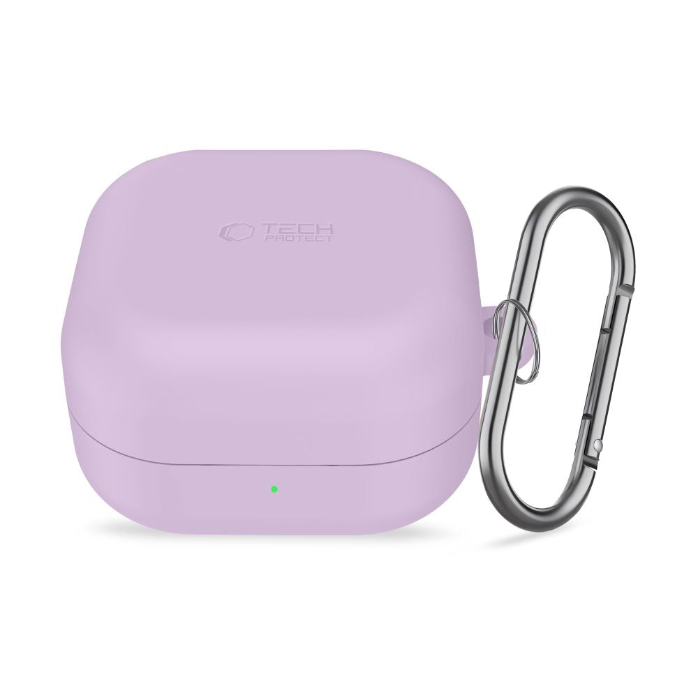 Tech-Protect Silicone Hook Case for Samsung Galaxy Buds 4 / 4 Pro - Purple_1