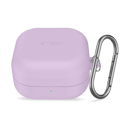 Tech-Protect Silicone Hook Case for Samsung Galaxy Buds 4 / 4 Pro - Purple_1