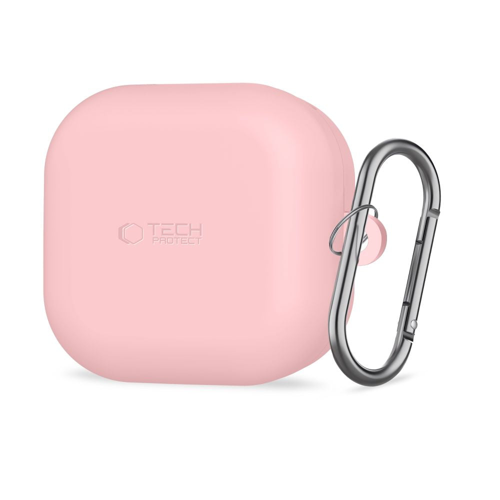 Tech-Protect Silicone Hook Case for Samsung Galaxy Buds 4 / 4 Pro - Pink_0
