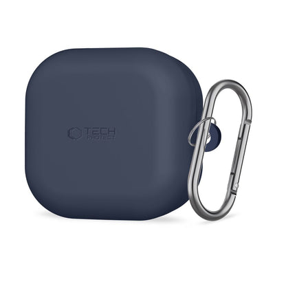 Tech-Protect Silicone Hook Case for Samsung Galaxy Buds 4 / 4 Pro - Navy Blue_0